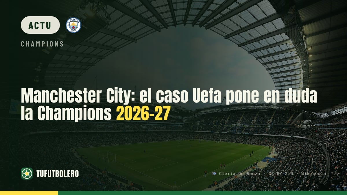 Manchester City: des doutes sur sa place en Ligue des champions 2026-27