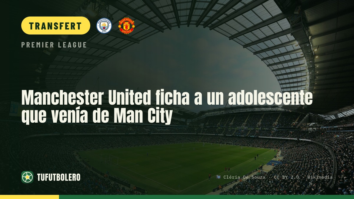 Manchester United signe un adolescent venu de City