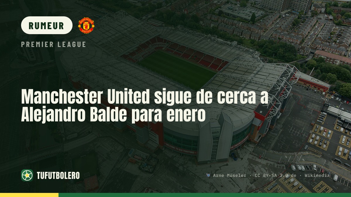 Manchester United surveille Alejandro Balde en vue de janvier