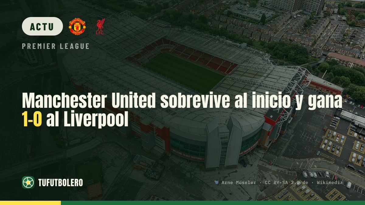 Manchester United tient bon après l’ouverture et bat Liverpool 1-0