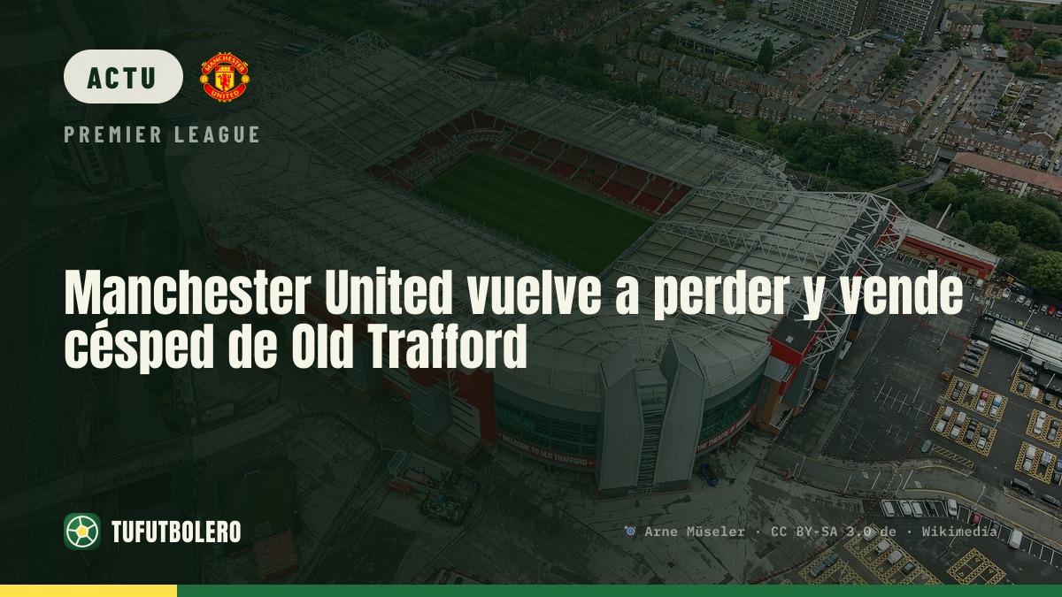 Manchester United perd encore et vend des mottes d’herbe à Old Trafford
