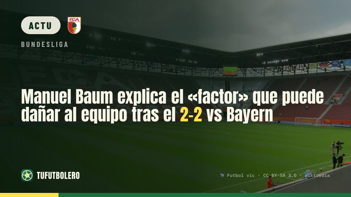 Manuel Baum: le “facteur perturbation” après le 2-2 de l’Augsburg face au Bayern