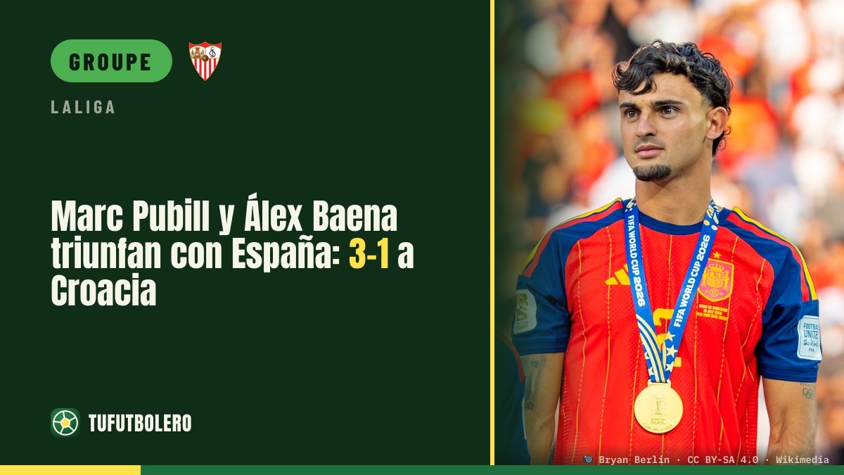 Marc Pubill et Álex Baena portent l’Espagne: 3-1 contre la Croatie