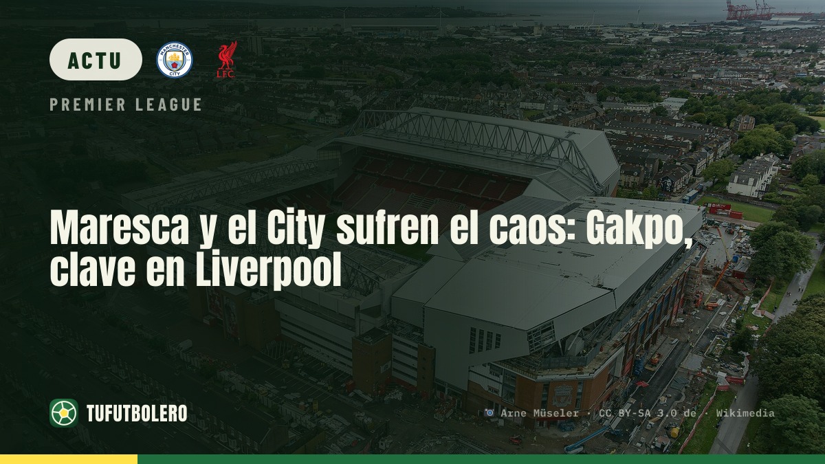 Le City de Maresca sombre dans le chaos : Gakpo répond pour Liverpool