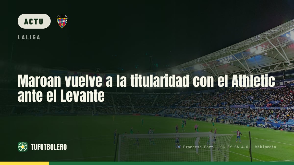 Maroan vise un poste de titulaire contre le Levante avec l’Athletic