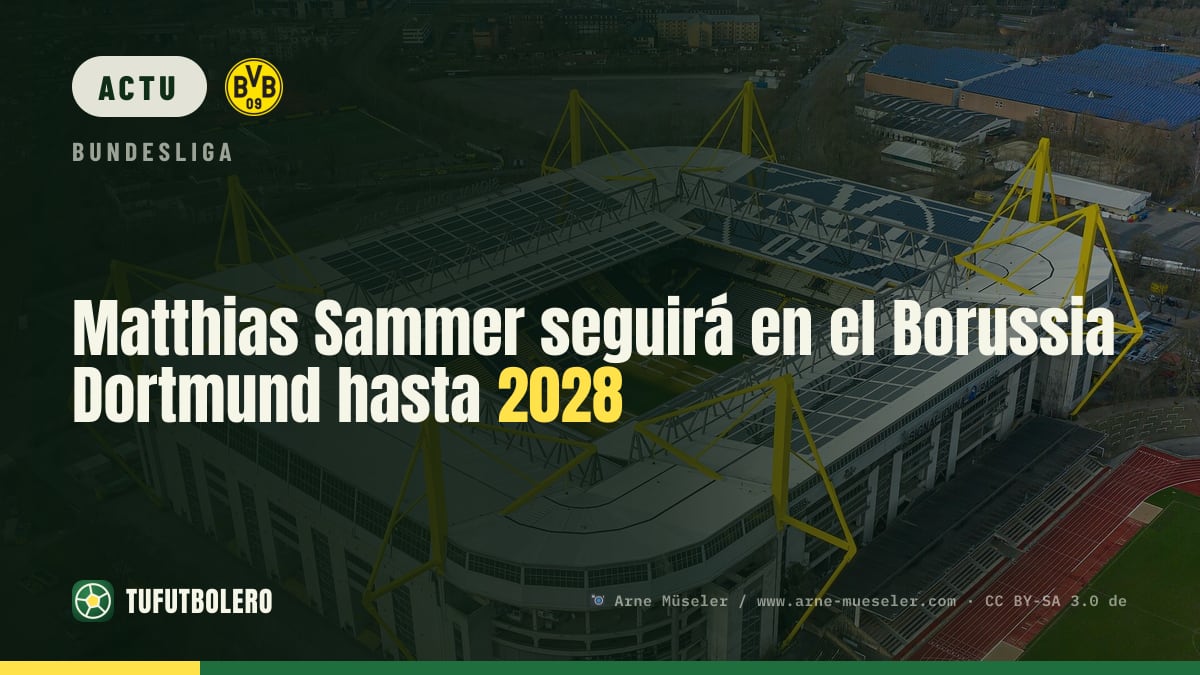 Matthias Sammer reste au Borussia Dortmund jusqu’en 2028