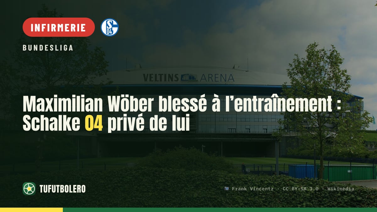 Maximilian Wöber blessé à l’entraînement : Schalke 04 privé de lui