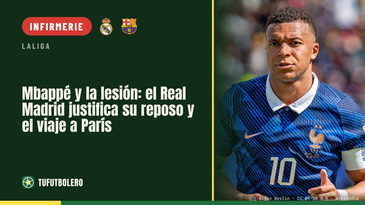 Mbappé blessé : le Real Madrid défend son repos et son voyage à Paris