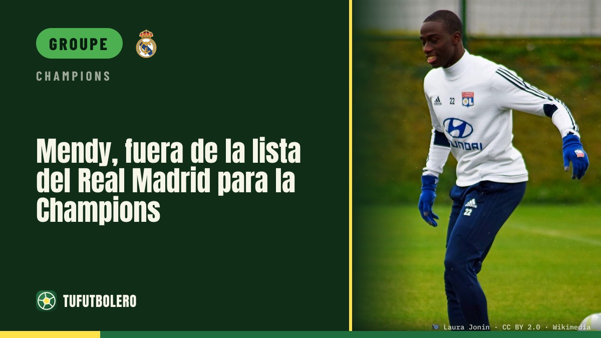 Mendy exclu de la liste du Real Madrid pour la Champions