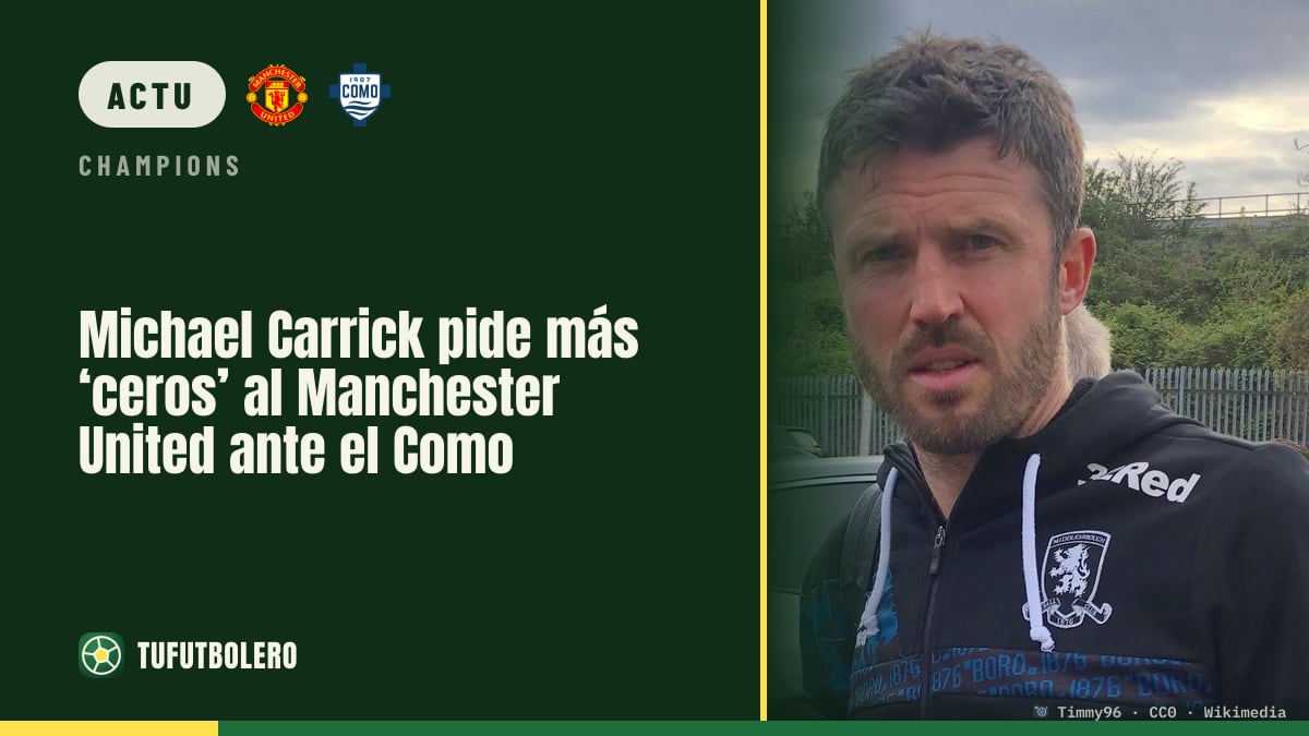 Michael Carrick veut plus de clean sheets avec Man United contre le Como