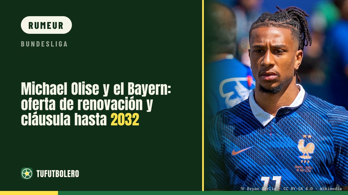 Michael Olise et le Bayern : offre de renouvellement à 25 M€ jusqu’en 2032