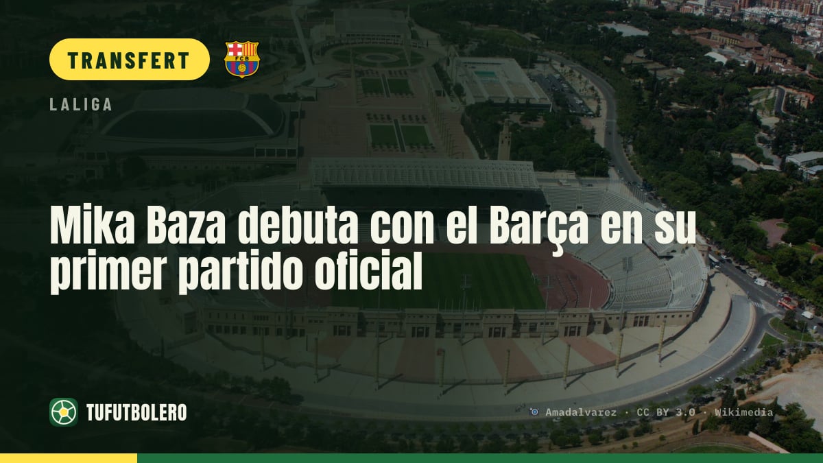 Mika Baza fait ses débuts avec le Barça contre l’Olot