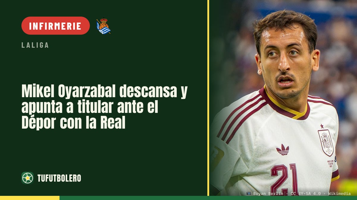 Mikel Oyarzabal se ménage et vise le onze face au Dépor avec la Real