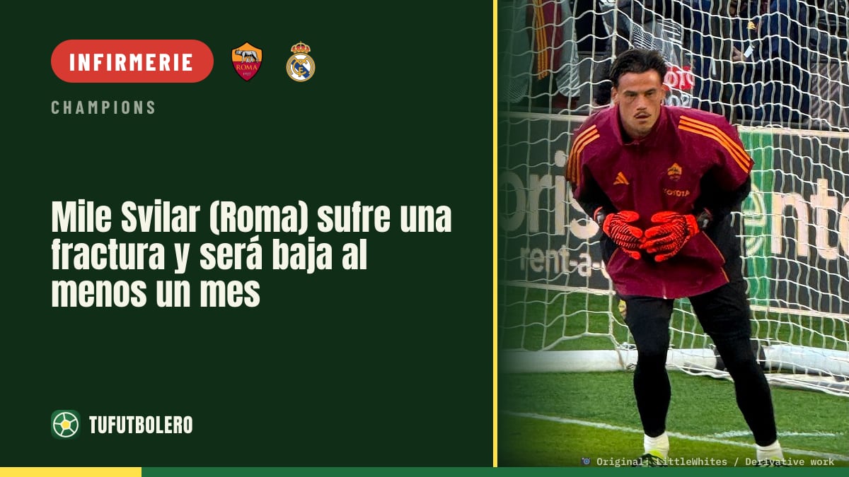 Mile Svilar (Roma) out au moins un mois pour une fracture de stress