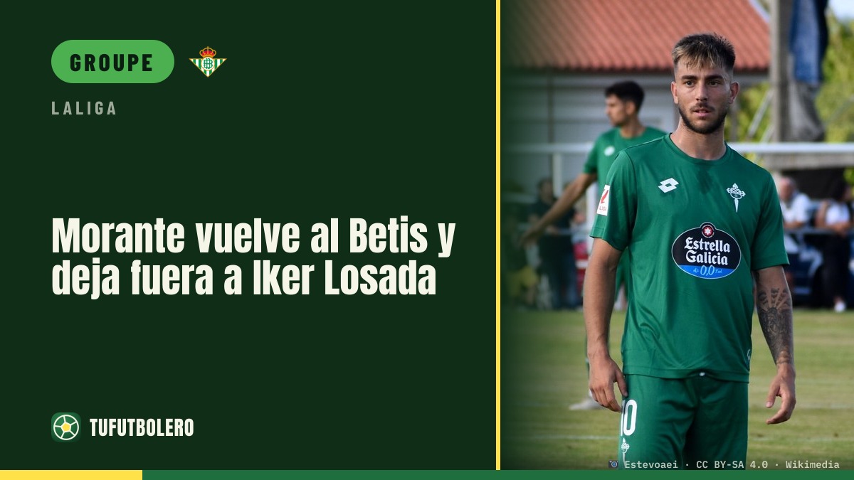 Morante de retour au Betis, Losada écarté de la liste