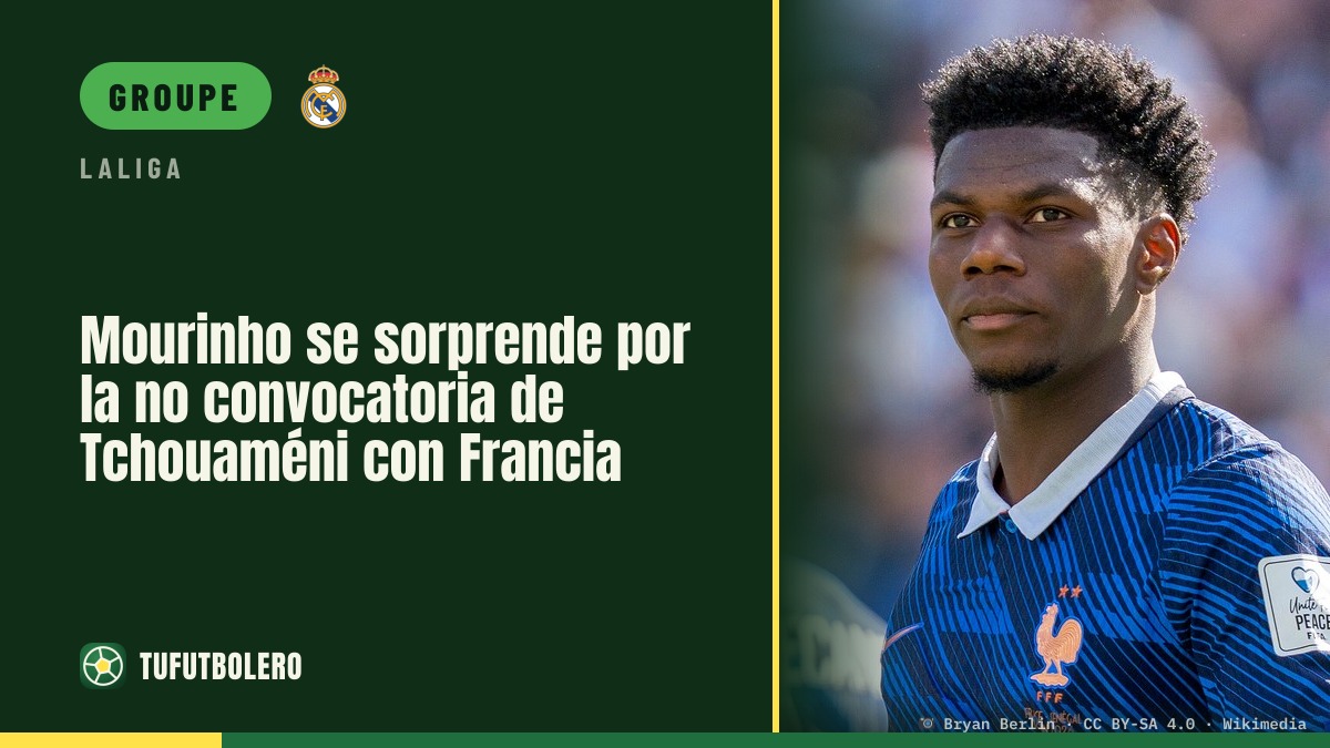 Mourinho surpris par la non-convocation de Tchouaméni avec les Bleus