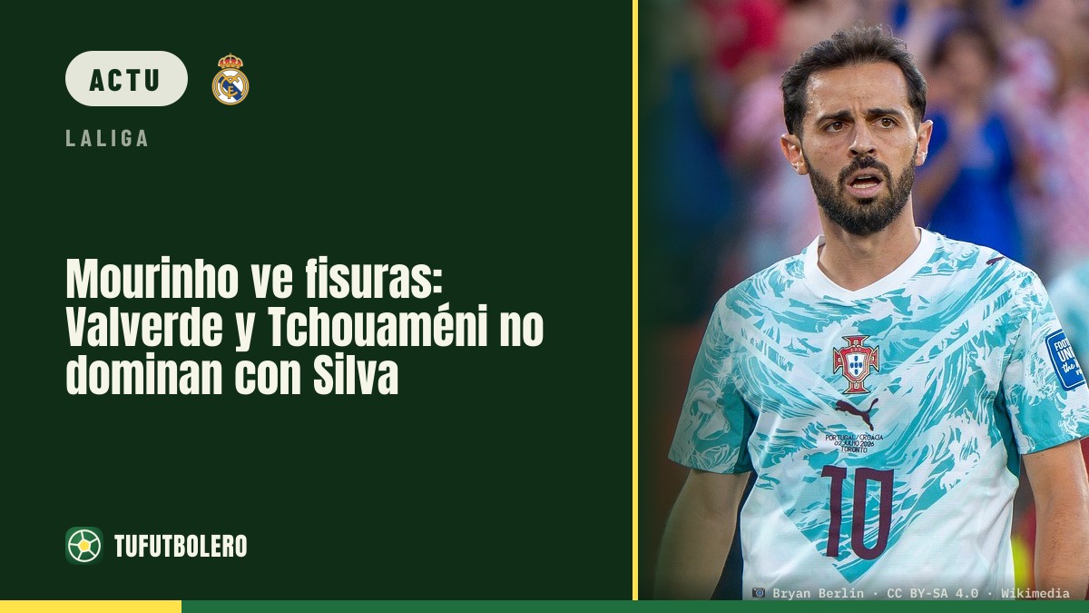 Mourinho voit des fissures : Valverde et Tchouaméni ne prennent pas le contrôle