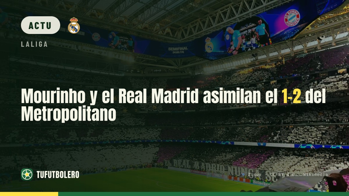 Mourinho et le Real Madrid digèrent le 1-2 du Metropolitano