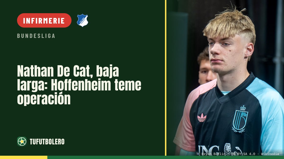 Nathan De Cat indisponible longtemps : Hoffenheim craint une opération