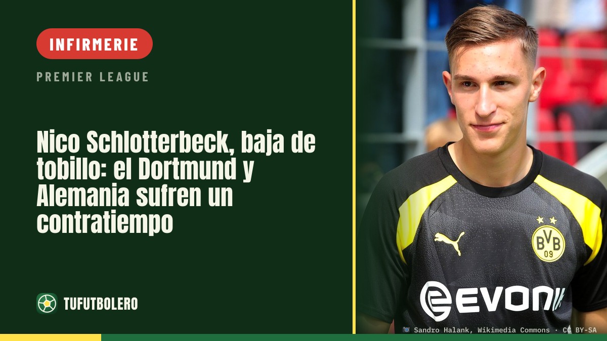 Nico Schlotterbeck blessé à la cheville : Klopp encore freiné avec l’Allemagne