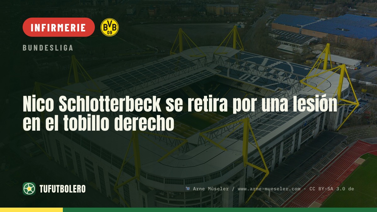 Nico Schlotterbeck forfait après une blessure au tobillo droit