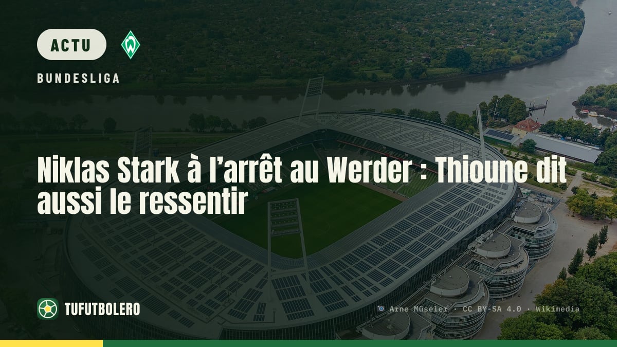Niklas Stark à l’arrêt au Werder : Thioune dit aussi le ressentir