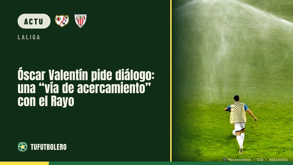 Óscar Valentín réclame le dialogue : “une voie d’approche” pour le Rayo