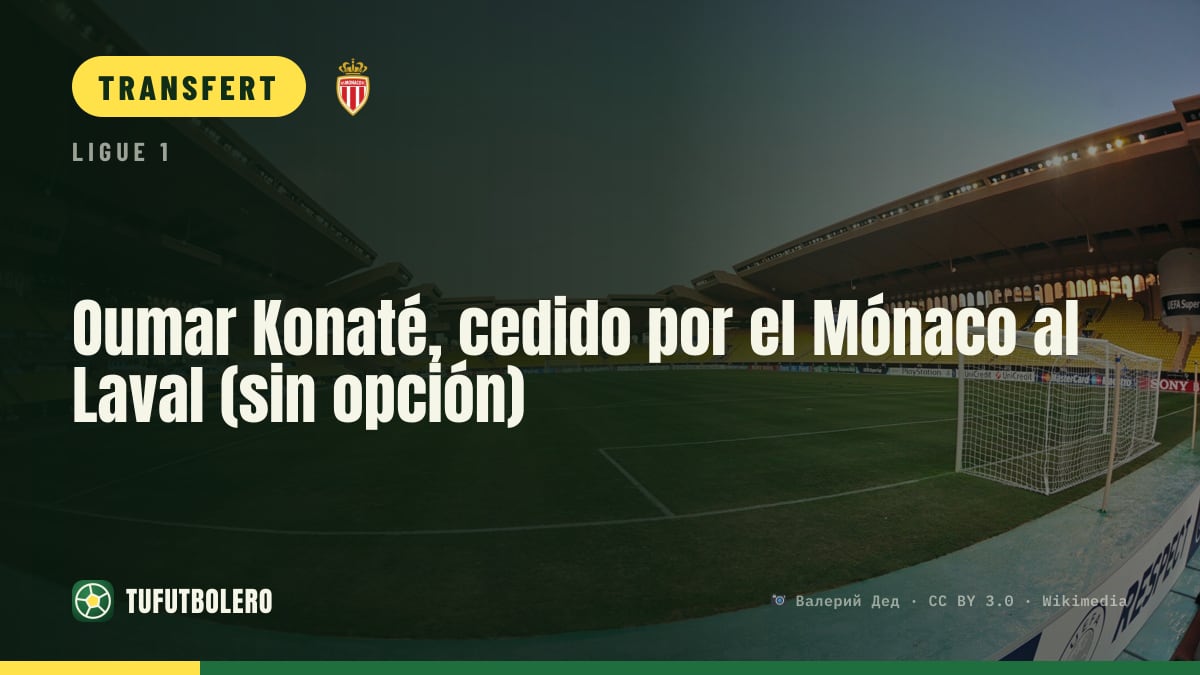 Oumar Konaté prêté du Monaco au Laval (sans option d'achat)