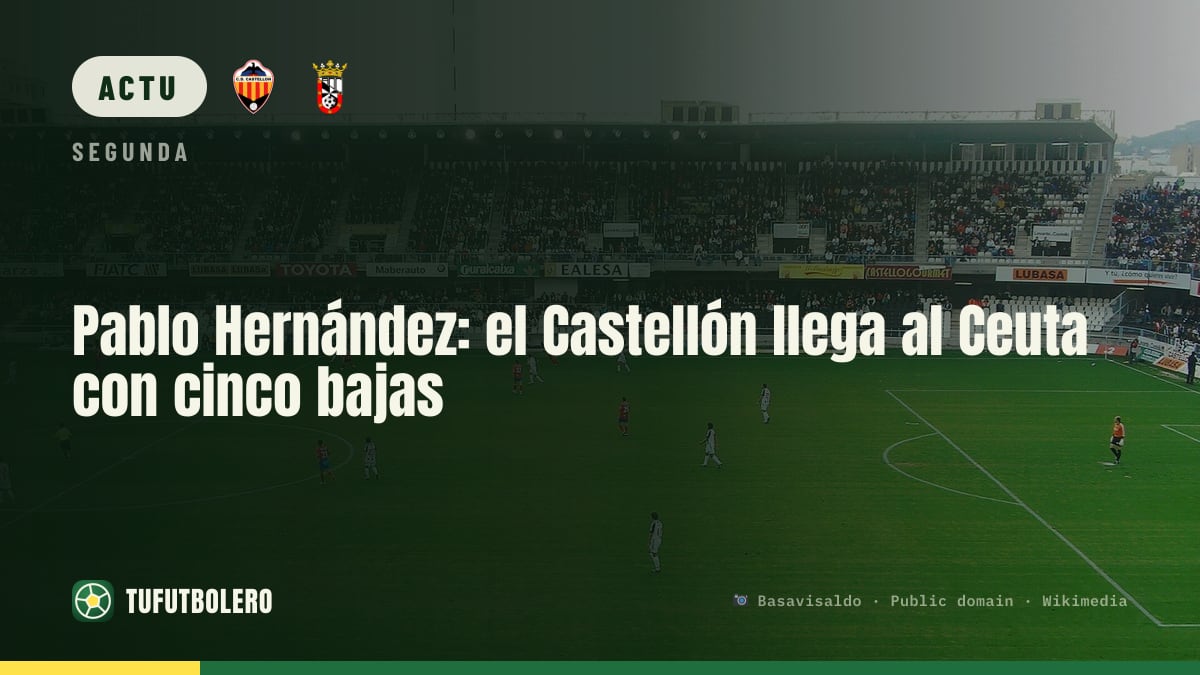 Pablo Hernández obligé de modifier le Castellón face au Ceuta