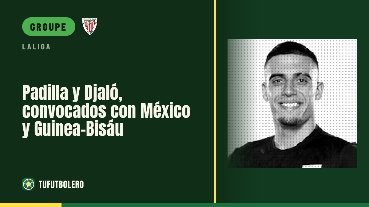 Padilla et Djaló convoqués avec le Mexique et la Guinée-Bissau