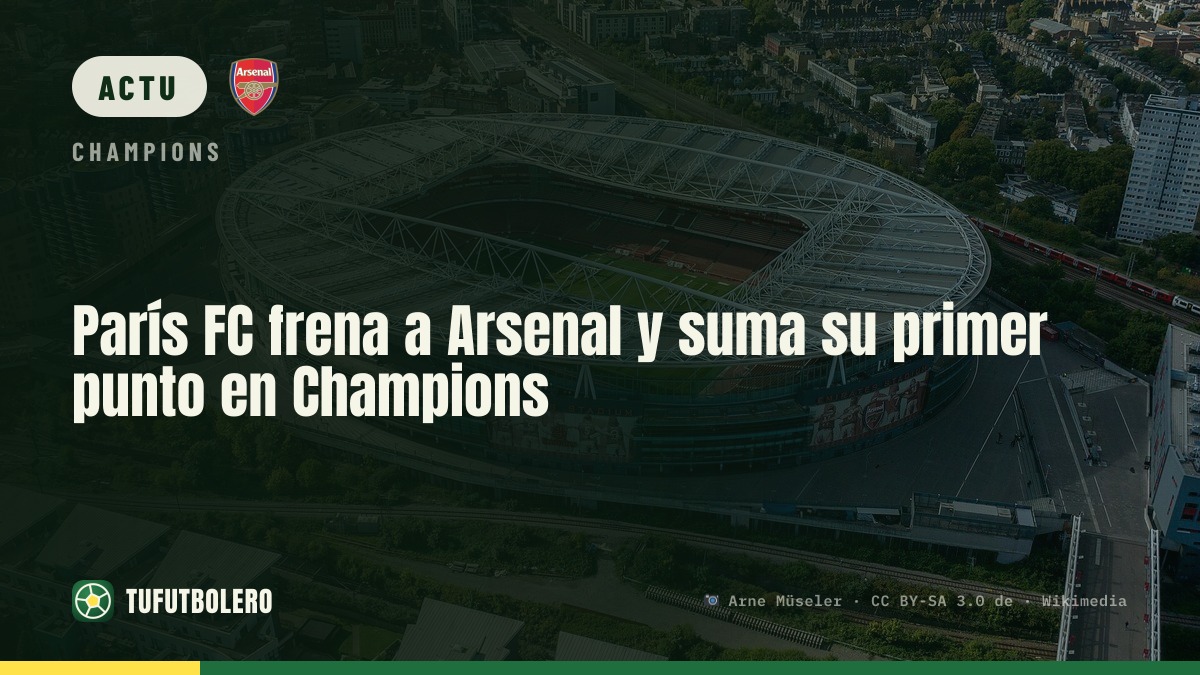 Le Paris FC accroche Arsenal et obtient son 1er point en C1