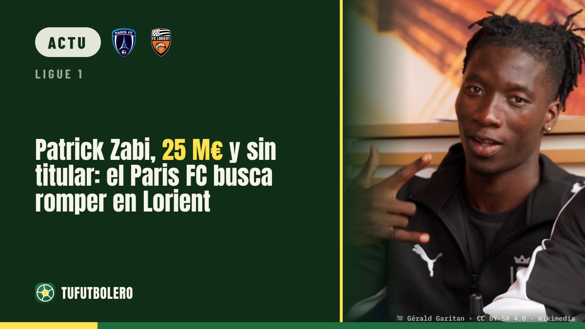 Patrick Zabi, 25 M€ et zéro titulaire : le Paris FC à Lorient pour lancer la pépite