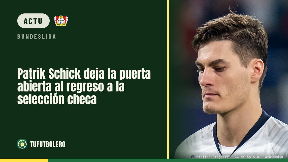 Patrik Schick ouvre la porte à un retour en sélection tchèque