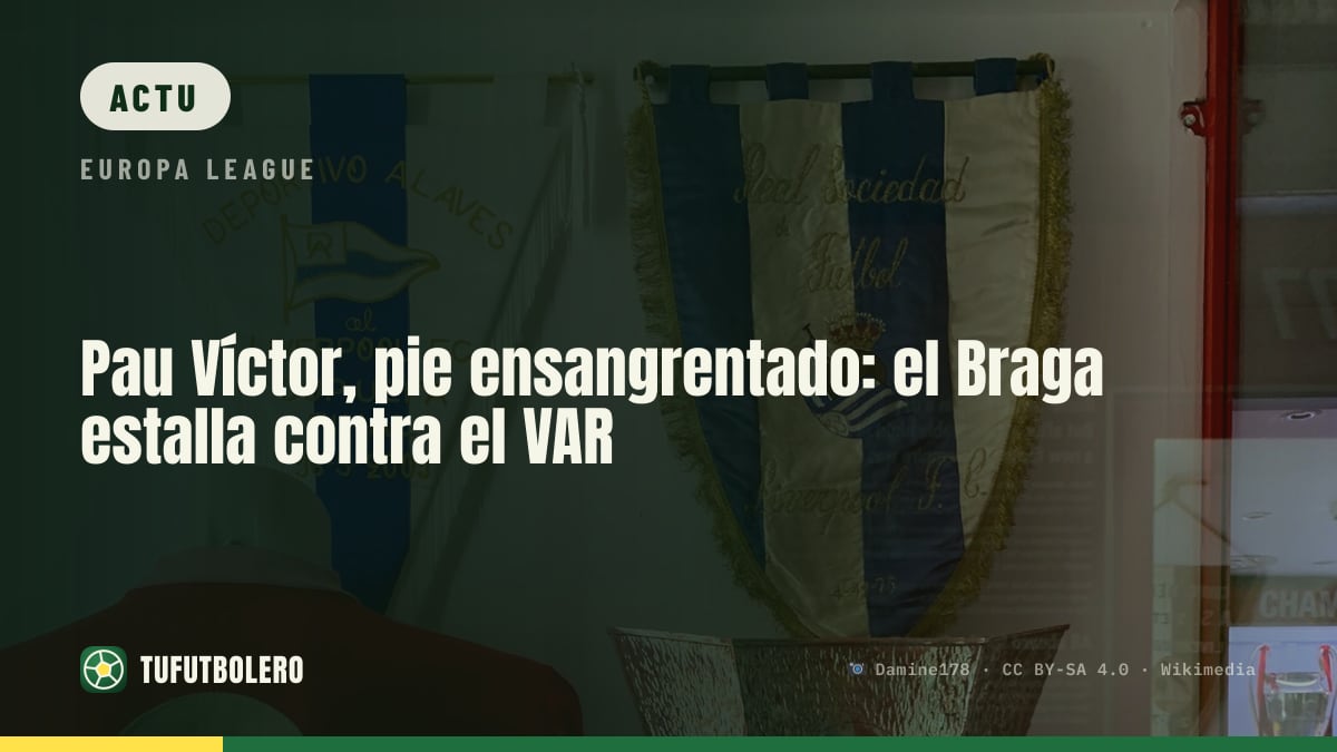 Pau Víctor, pied ensanglanté : Braga accuse le VAR après le Gil Vicente