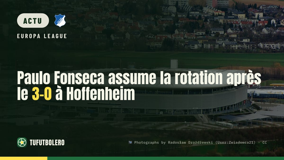 Paulo Fonseca assume la rotation après le 3-0 à Hoffenheim