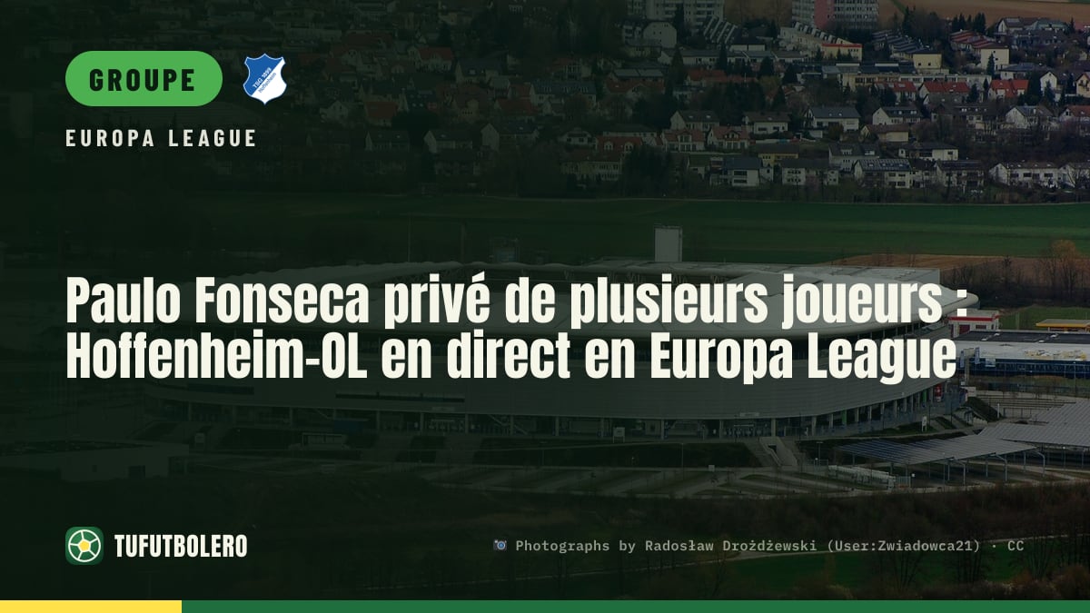 Paulo Fonseca privé de plusieurs joueurs : Hoffenheim-OL en direct en Europa League