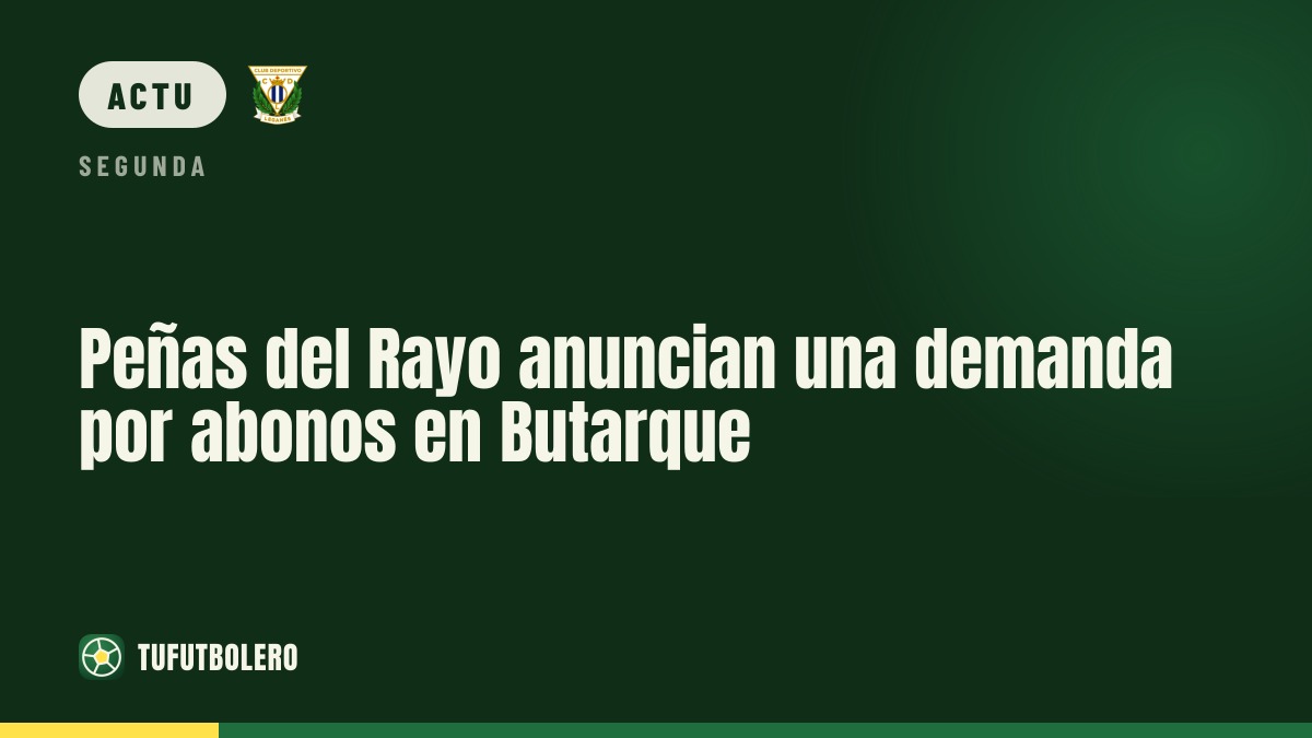Les supporters du Rayo annoncent un recours pour les abonnements à Butarque