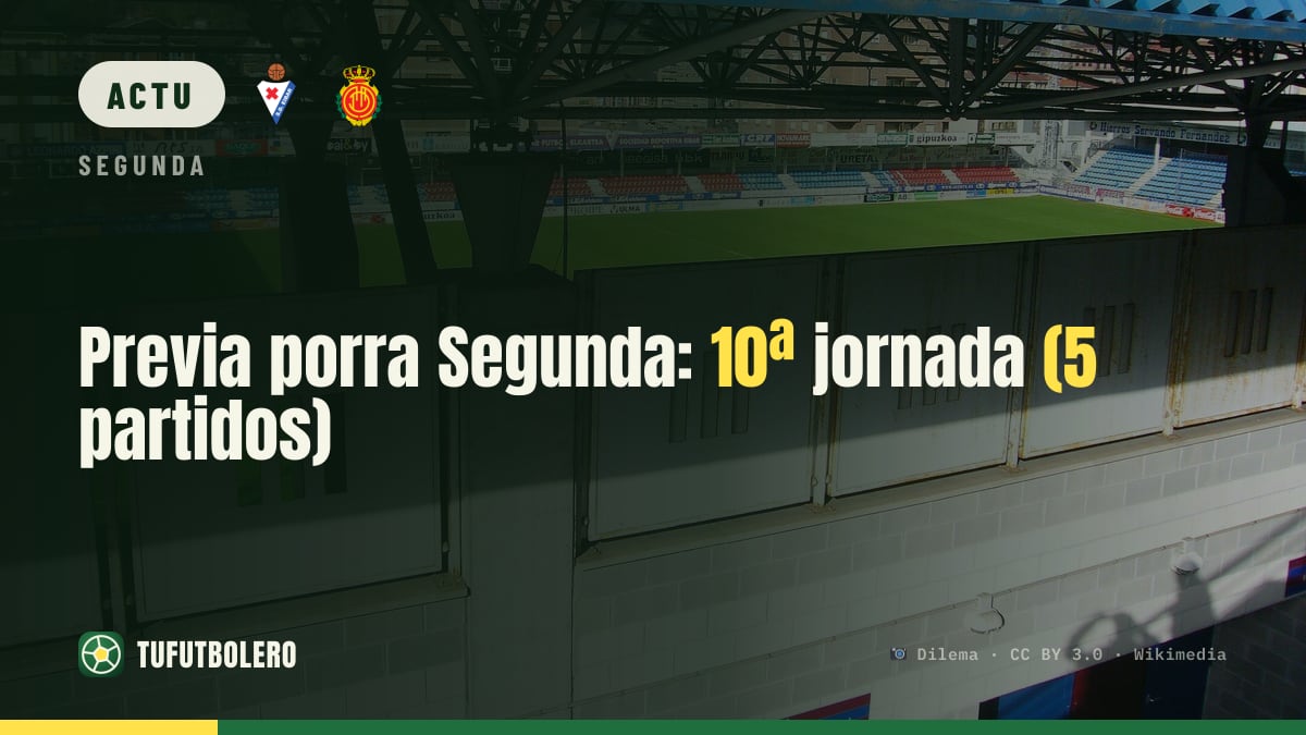 Prono Deuxième division : 10e journée (5 matchs)