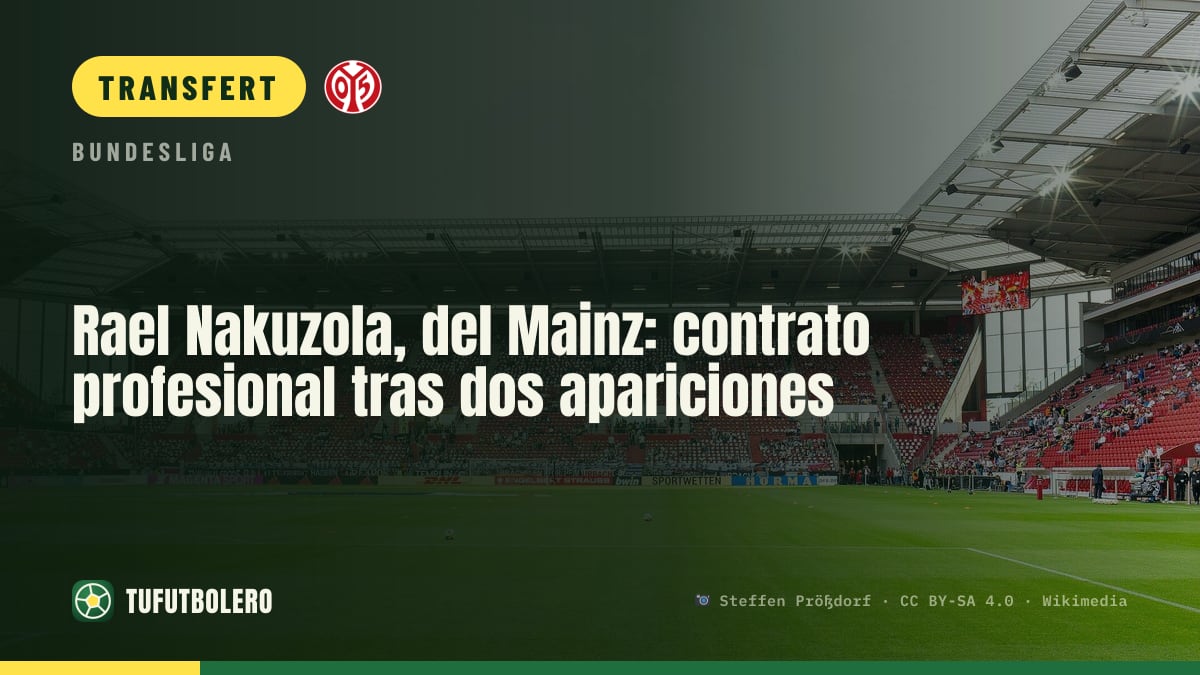 Rael Nakuzola au Mainz : contrat pro après deux entrées en Bundesliga