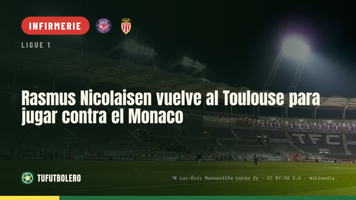 Rasmus Nicolaisen revient avec Toulouse à Monaco