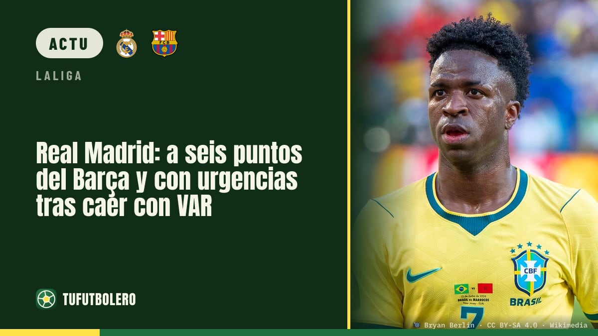 Real Madrid sous pression: six points du Barça et match-trouble VAR