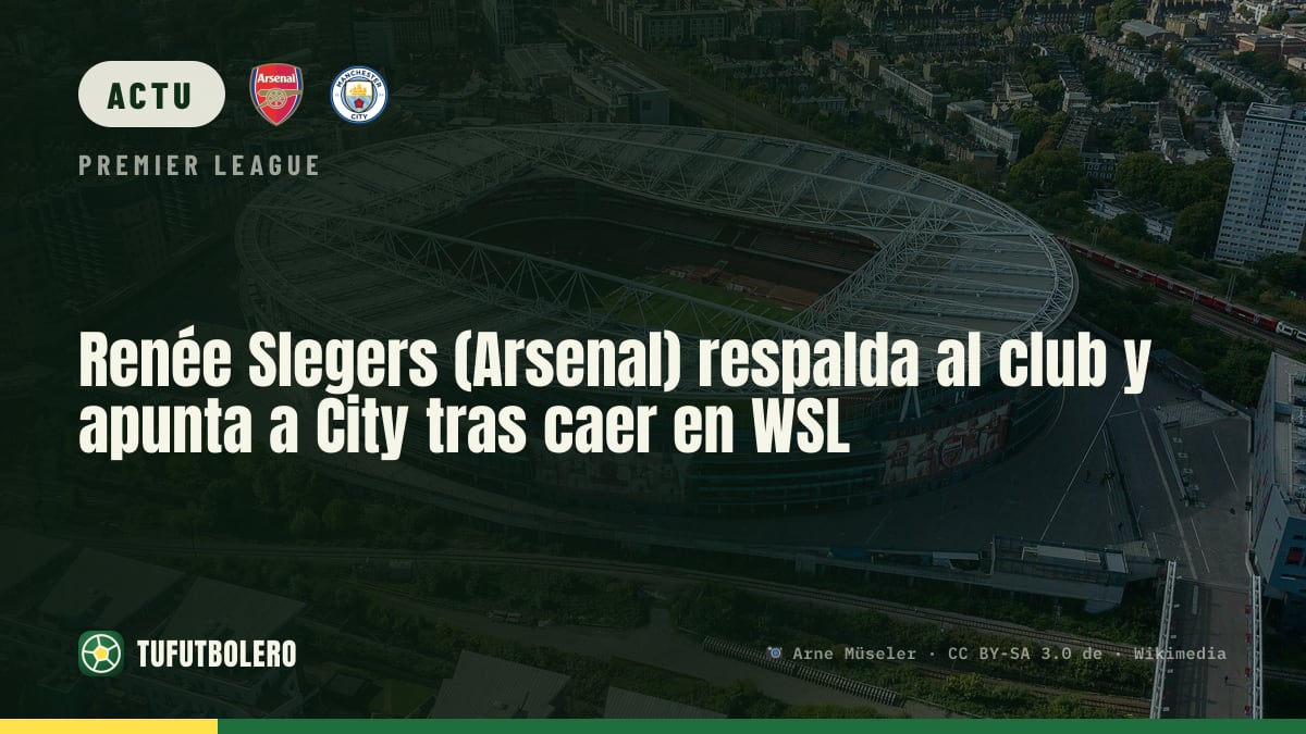 Renée Slegers (Arsenal) dit sentir le soutien du board avant le choc contre City