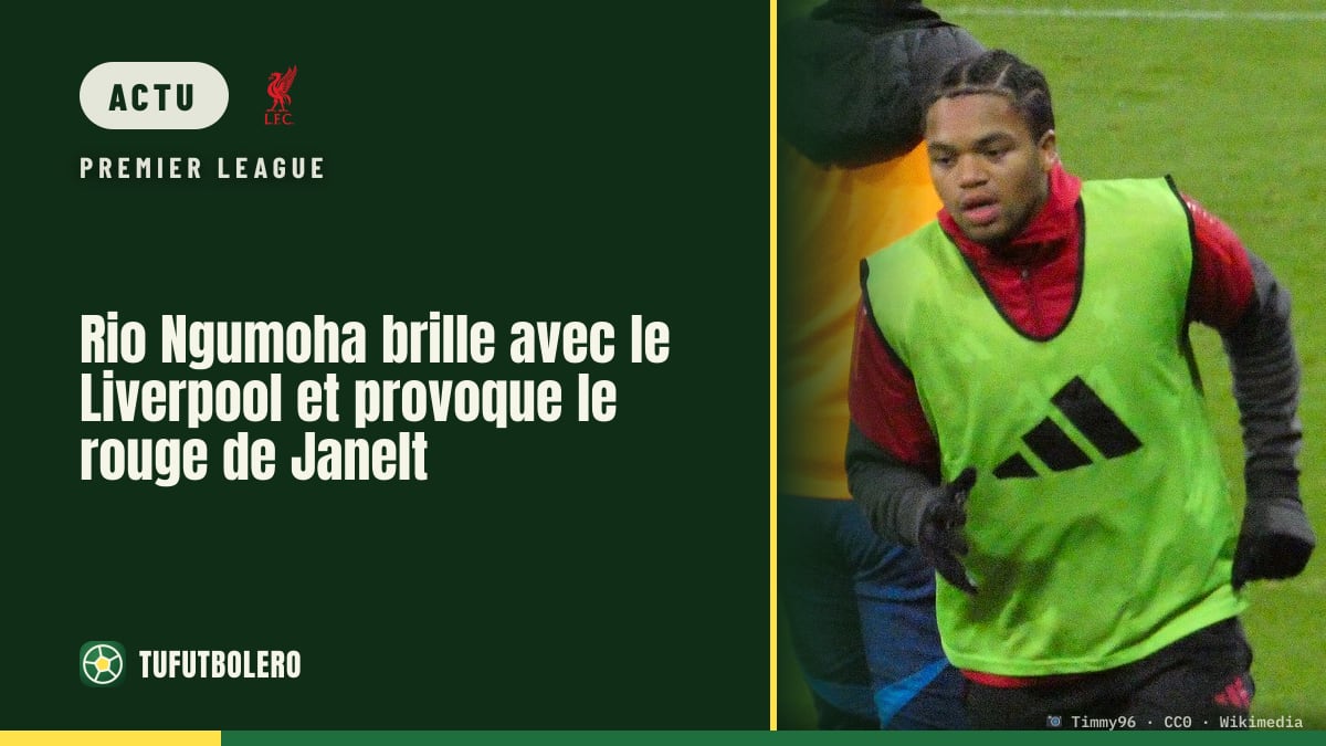 Rio Ngumoha brille avec le Liverpool et provoque le rouge de Janelt