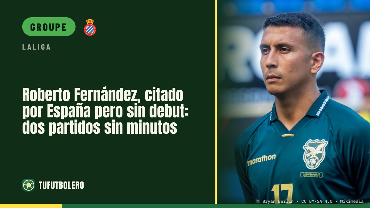 Roberto Fernández convoqué avec l’Espagne, mais pas de débuts pour l’instant