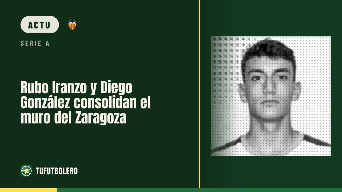Rubo Iranzo et Diego González forment le rempart du Zaragoza