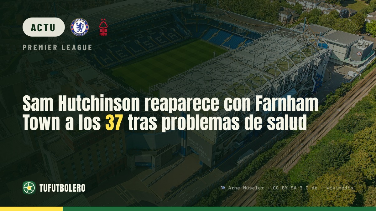 Sam Hutchinson revient à 37 ans avec Farnham Town après un choc santé