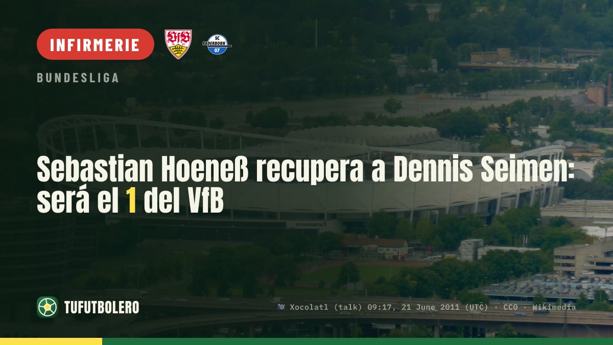 Sebastian Hoeneß fixe Dennis Seimen comme n°1 du VfB Stuttgart