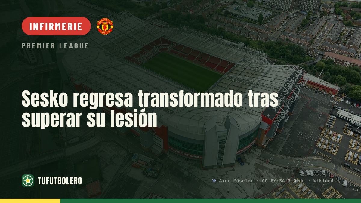 Sesko revient transformé après sa blessure
