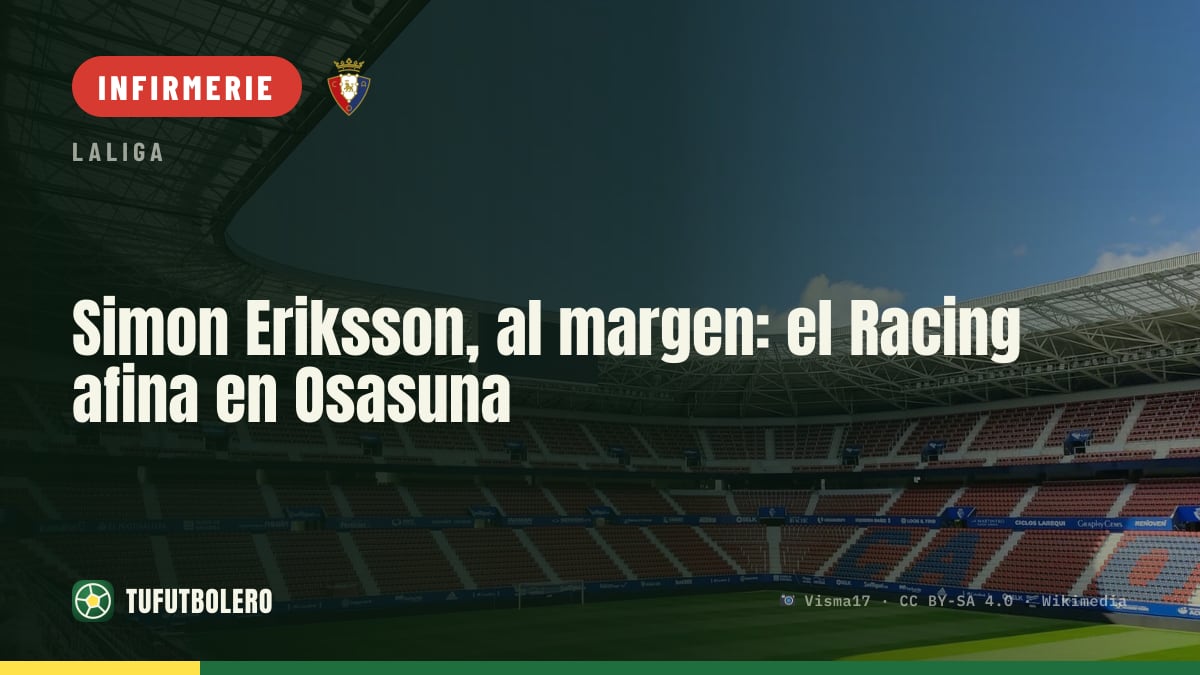Simon Eriksson à l’écart : le Racing prépare son déplacement à Osasuna