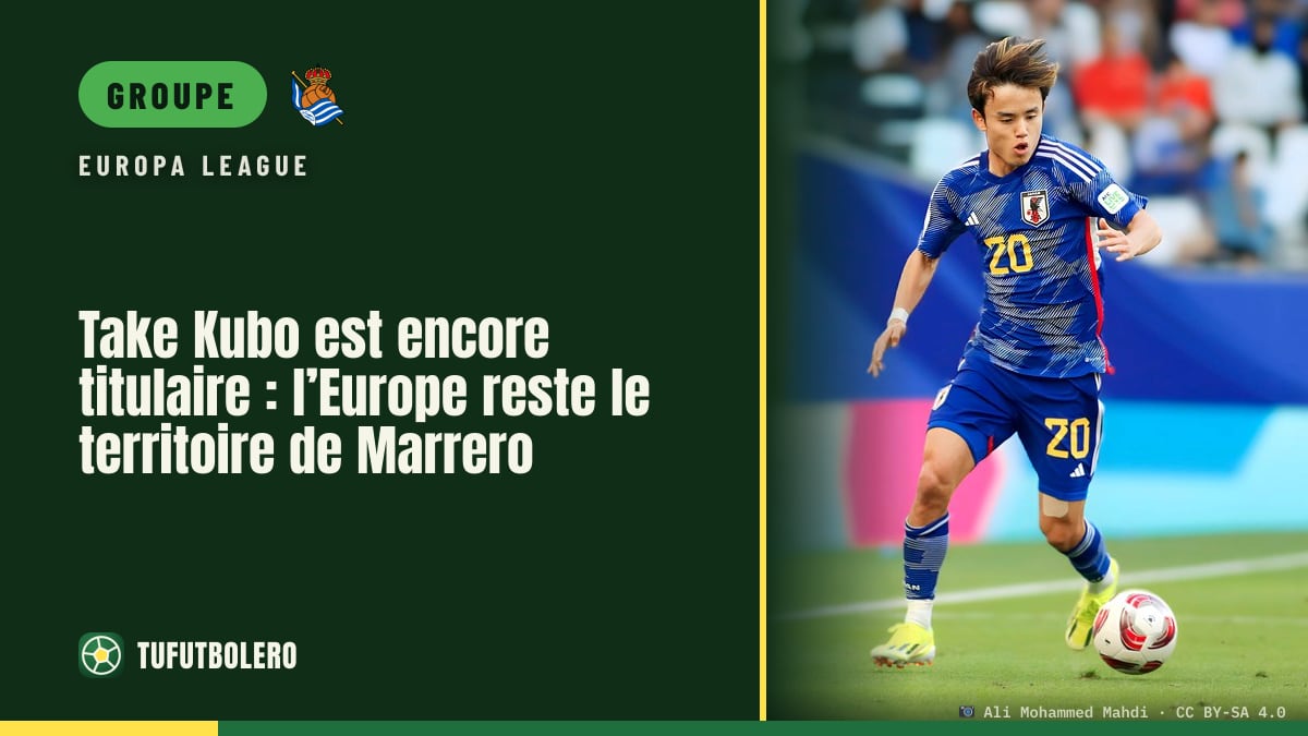 Take Kubo est encore titulaire : l’Europe reste le territoire de Marrero